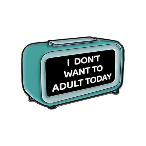 Cartoon Brief Brosche - Minimalistische Legierung Emaille Pin Niedlich Unisex Revers Abzeichen 1PC, QHXZ3795, Metall, Achat von muzoira