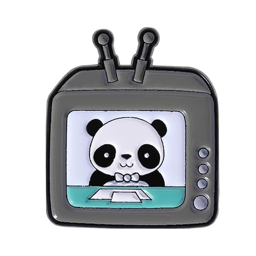 Cartoon-Panda-Brosche, verspielte Zinklegierung, Tier-Anstecknadel für Taschen und Jacken, QHXZ4116, Metall, Achat Cartoon-Panda-Brosche, verspielte Zinklegierung, Tier-Anstecknadel für Taschen und Jacken, QHXZ4116, Metall, Achat von muzoira