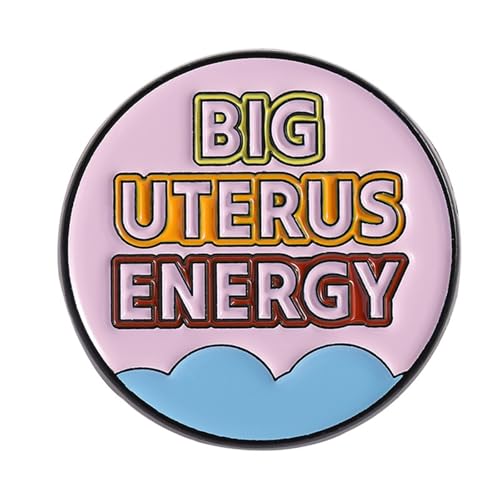 Krankenschwester-Brosche "Uterus Love" – vielseitige medizinische Anstecknadel aus Metall für Mitarbeiter im Gesundheitswesen, inspirierend, Einheitsgröße von muzoira
