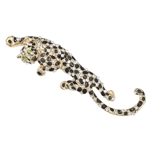 Kristall-Brosche – Unisex-Anstecknadel aus Legierung und Strass, für Damen und Herren Modeschmuck, Einheitsgröße von muzoira