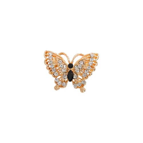 Muzoira Retro-Brosche für Damen und Herren, Vintage-Legierung, Diamant-Anstecknadel von muzoira