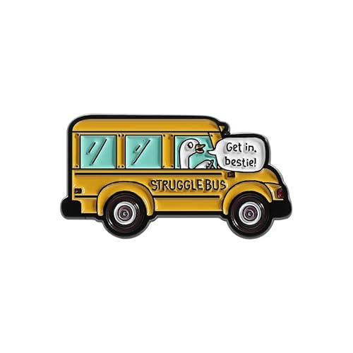 Niedliche weiße Gänsebus-Brosche – Cartoon-Legierung Emaille Pin für Jacken, Taschen, 1 Stück, QHXZ3764, Metall, Achat Niedliche weiße Gänsebus-Brosche – Cartoon-Legierung Emaille Pin für Jacken, Taschen, 1 Stück, QHXZ3764, Metall, Achat von muzoira