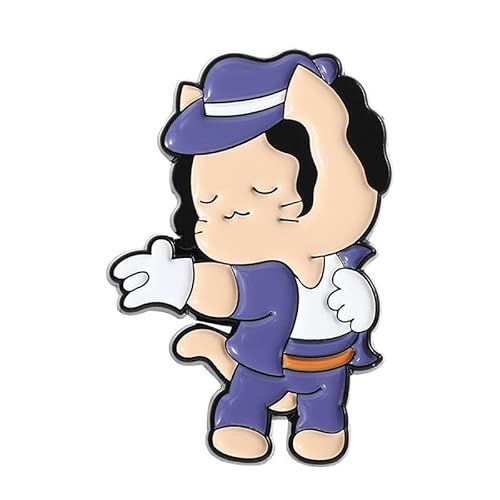 Tier Brosche Set - Zinklegierung Galvanisierte Pins für Taschen & Jacken Unisex, QHXZ4145, Metall, Achat von muzoira