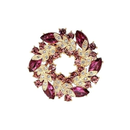 Vintage Fashion Luxus Bougainvillea Damen Brosche - Elegante Kristall Pin & Legierung Mantel Zubehör Blume Pin für Chic Outfits, Einheitsgröße, Metall, Achat Vintage Fashion Luxus Bougainvillea Damen Brosche - Elegante Kristall Pin & Legierung Mantel Zubehör Blume Pin für Chic Outfits, Einheitsgröße, Metall, Achat von muzoira