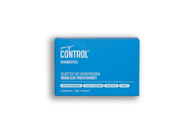 my Control® Fertilitätsset Selbsttest mit Sofortergebnis SP-10/Männliche Fruchtbarkeit Test, 1 tlg. von my Control®