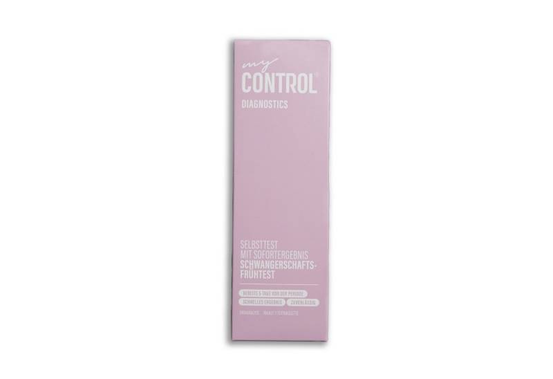 my Control® Schwangerschaftstest - Diagnostics Selbsttest mit Sofortergebnis Schwangerschaftsfrühtest, 1-St. von my Control®