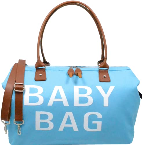 my PİOGGİA Baby Bag Kliniktasche Geburt,Sporttasche Damen,Große Baby Diaper Bag Tasche, Reisetasche Baby,Mommy,Damen, Wickeltasche, Verstellbarer Schulterriemen,Isoliertasche (A Blue) von my PİOGGİA