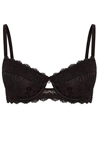 my choice Damen Dirndl-Spitzen-BH Push-up schwarz, 900-SCHWARZ, 80B von my choice
