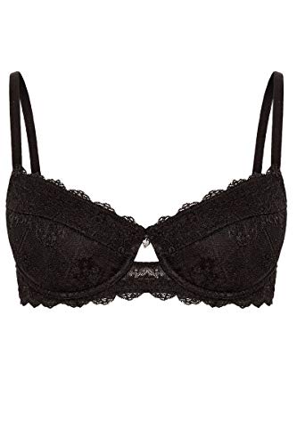 my choice Damen Dirndl-Spitzen-BH Push-up schwarz, 900-SCHWARZ, 85C von my choice