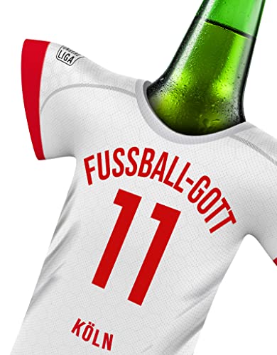 Fussball Gott Trikot passend für FC KÖLN Trikot Fans | offiziell männer Trikot-Bierkühler by MYFANSHIRT.com fußball heim Trikot t-Shirt von my fan shirt