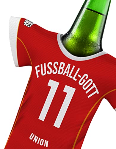 Fussball Gott passend für Union Fans | Männer Trikot-Bierkühler by MYFANSHIRT.com Kein Original fußball heim Trikot t-Shirt von my fan shirt