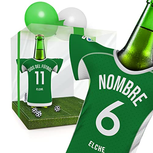 PERSONALISIERT Elche Trikot-Kühler Geschenk-Box Fanartikel Männer | Passend für Elche Cf | Mann Freund Opa Bruder Geburtstag Weihnachten Ostern Wichteln Trikotkühler by MyFanShirt DESP von my fan shirt