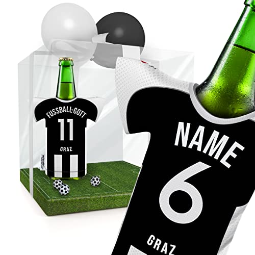 PERSONALISIERT Graz Trikot-Kühler Geschenk-Box Fanartikel Männer | Passend für Sturm Graz | Mann Freund Opa Bruder Geburtstag Weihnachten Ostern Wichteln Trikotkühler by MyFanShirt DEOE von my fan shirt