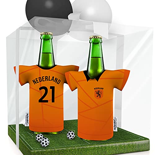 my fan shirt Holland Trikot-Kühler Fanartikel für Männer | Passend für NIEDERLANDE | Mann Freund Opa Bruder Geburtstag Weihnachten Ostern Wichteln by MYFANSHIRT.com von my fan shirt