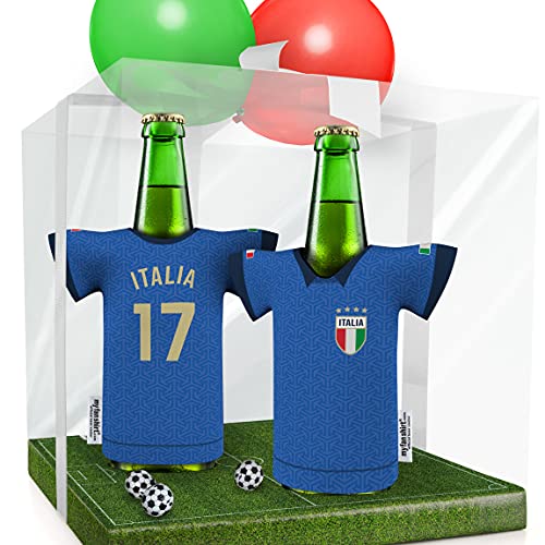 my fan shirt Italien Trikot-Kühler Fanartikel für Männer | Passend für Italien | Mann Freund Opa Bruder Geburtstag Weihnachten Ostern Wichteln by MYFANSHIRT.com von my fan shirt