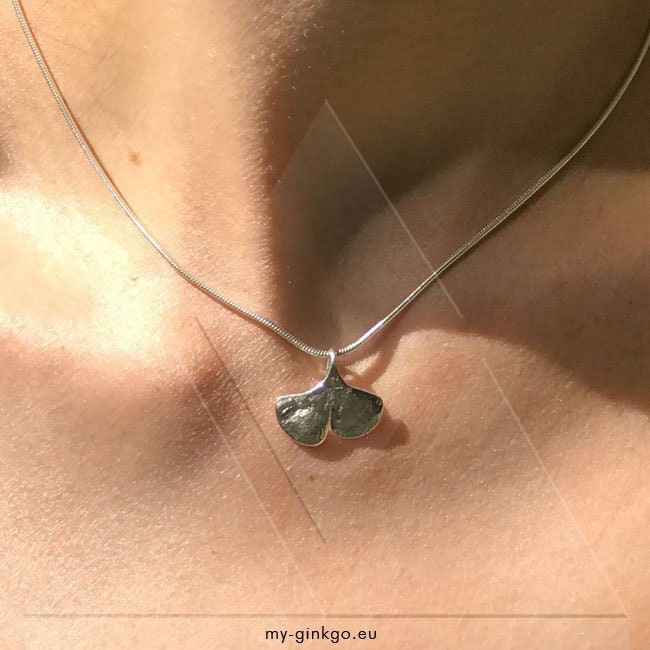 925 Silber Mini Ginkgo Xxs 29 Geschenk von myGinkgo