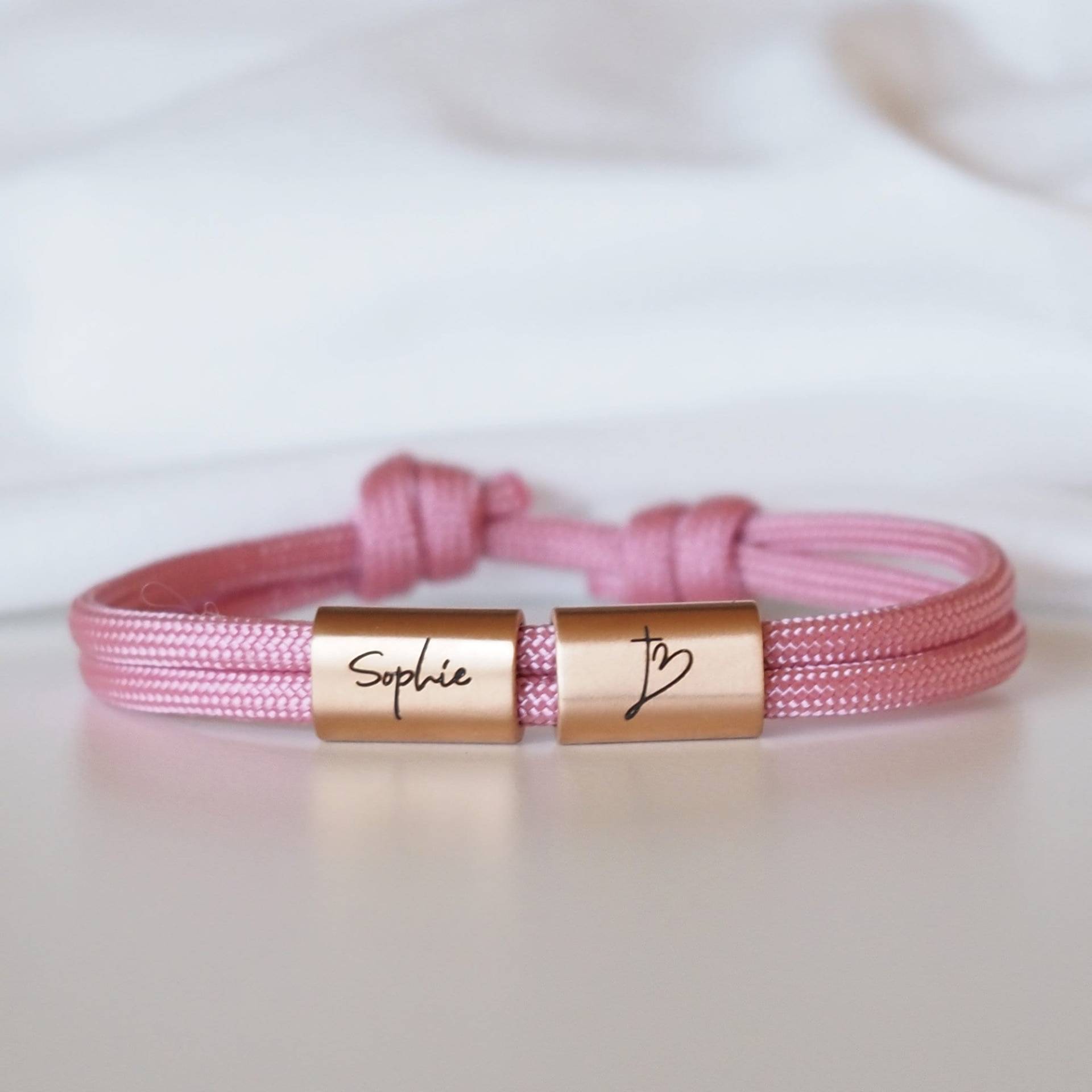 Kommunion Armband Mit Namen Aus Segeltau Graviert | Taufe Konfirmation Firmung Kommunion Armband Mit Namen Aus Segeltau Graviert | Taufe Konfirmation Firmung von myGretaDE
