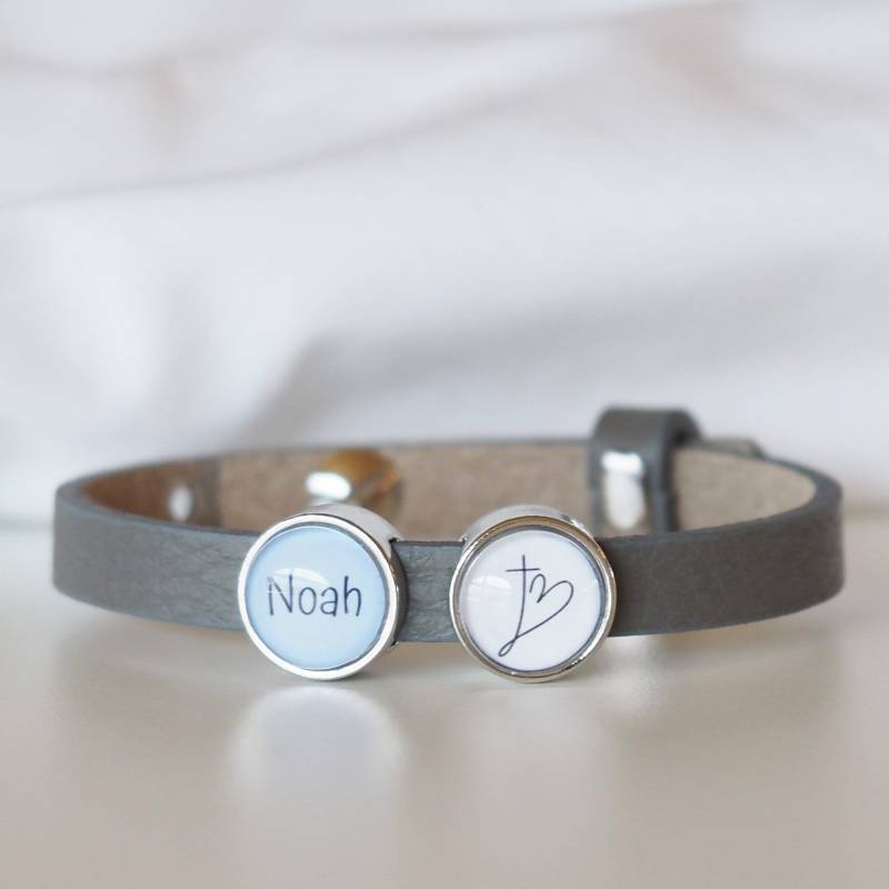 Kommunion Lederarmband Lebensbaum | Firmung Personalisiert Taufe Konfirmation Geburtstag Einschulung von myGretaDE