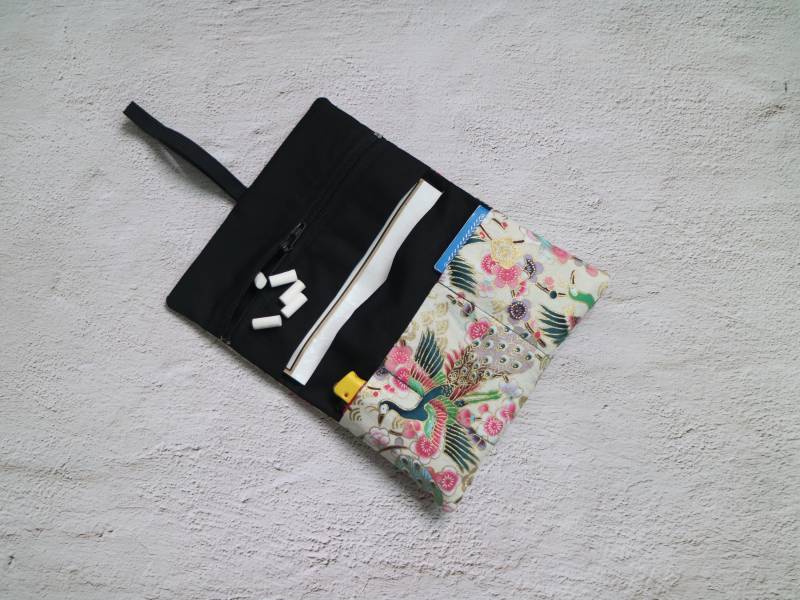 Tabakbeutel Pfauenmuster Mit Gummiband Nr.tb295 von myMANAM