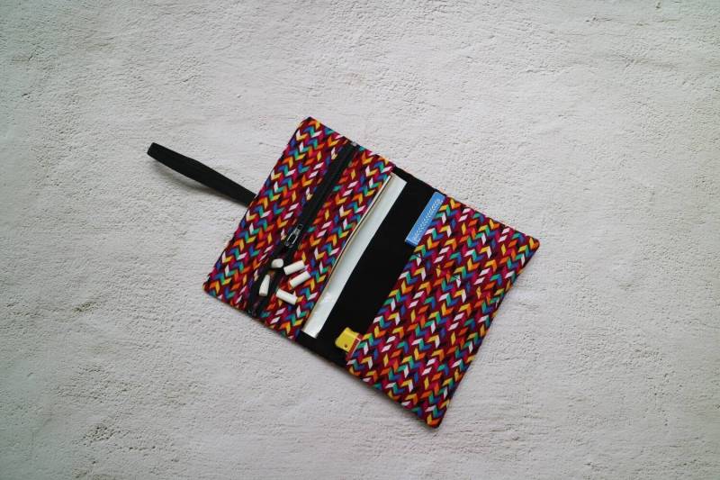 Tabakbeutel Pfeilmuster Mit Gummiband von myMANAM