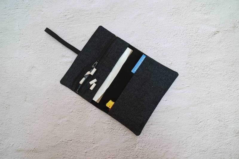 Tabakbeutel Steinmuster Mit Gummiband von myMANAM