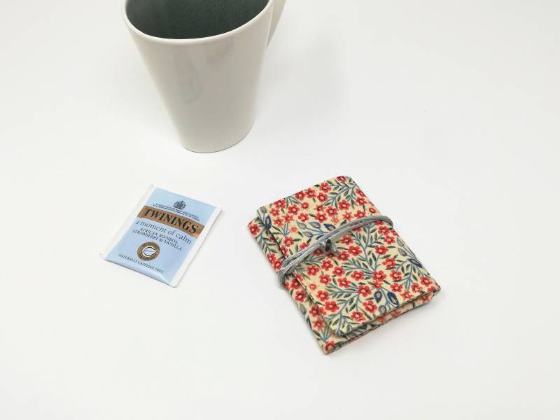 Drei Tasche Stoff Teebeutel Halter von myONIQ