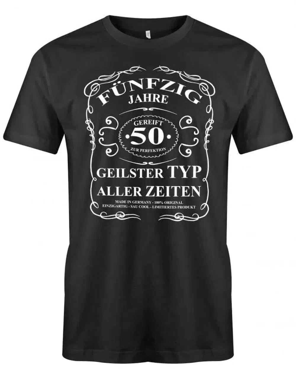 50 Jahre Gereift Zur Perfektion - Geilster Typ Aller Zeiten Geburtstag Herren T-Shirt von myShirtStore