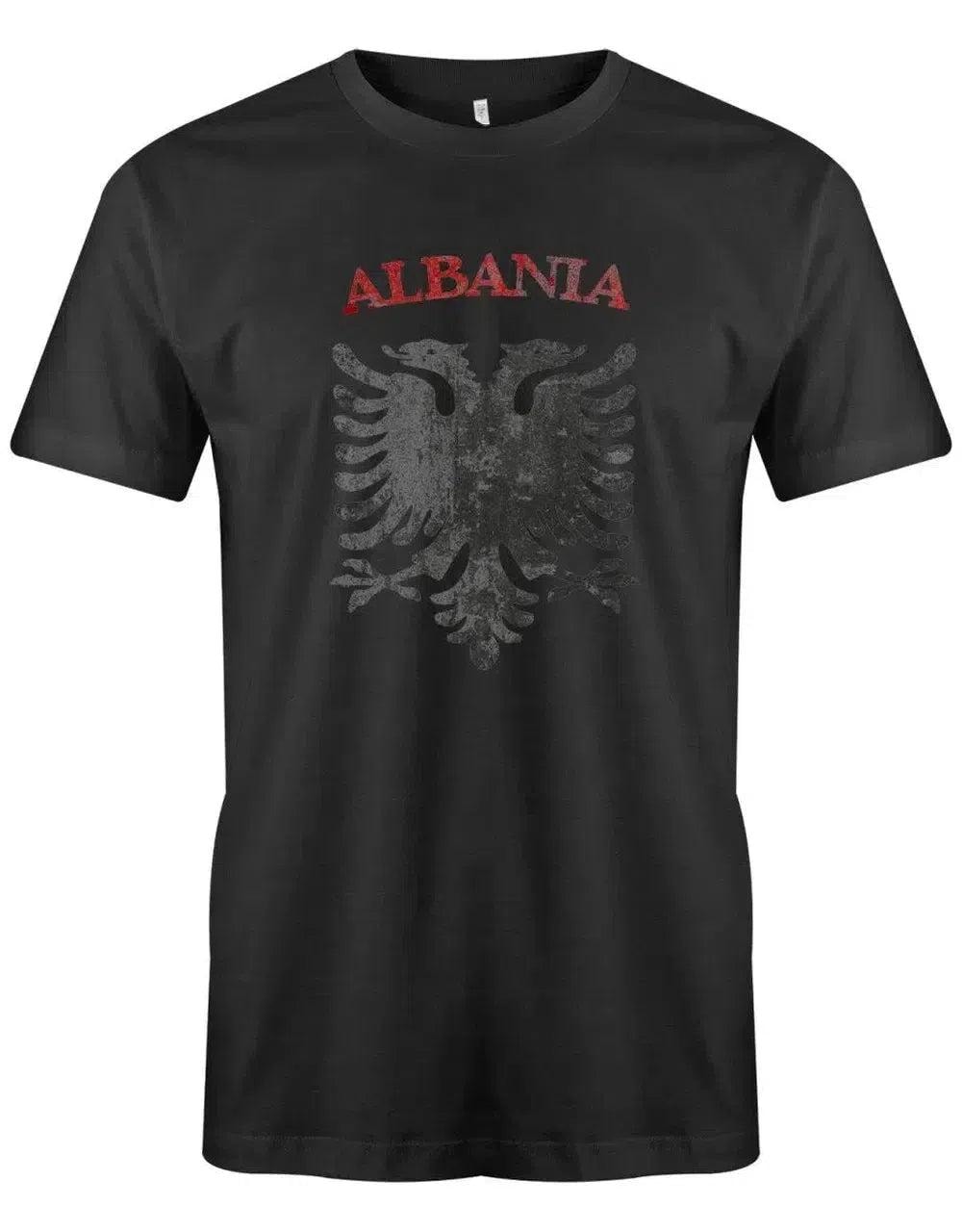 Albania - Vintage Em Wm Fan Albanien Herren T-Shirt von myShirtStore