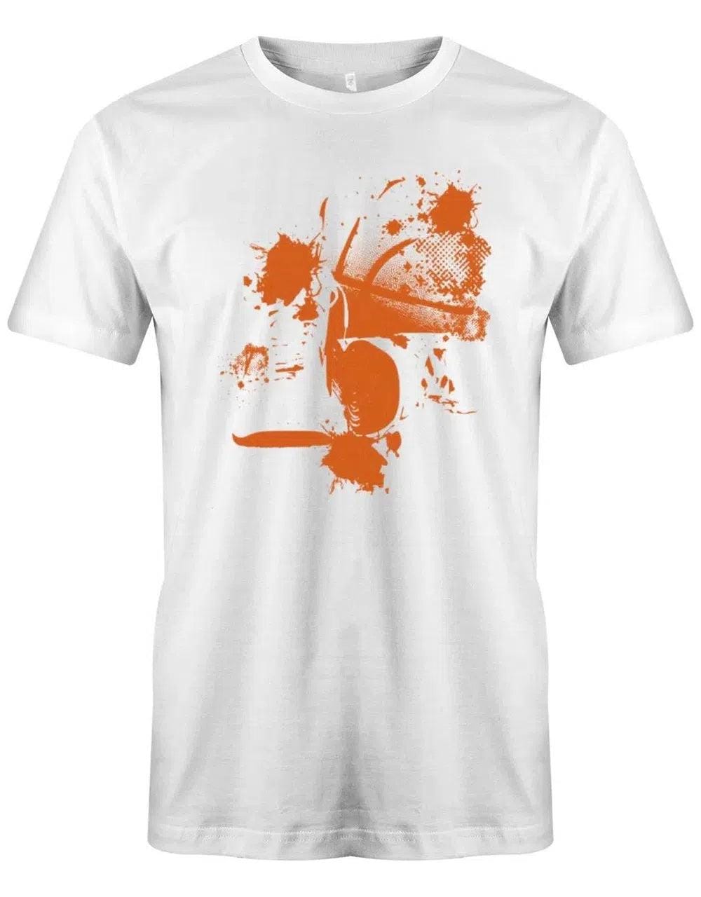 Basketball Schuhe Ball Design - Herren -T-Shirt von myShirtStore