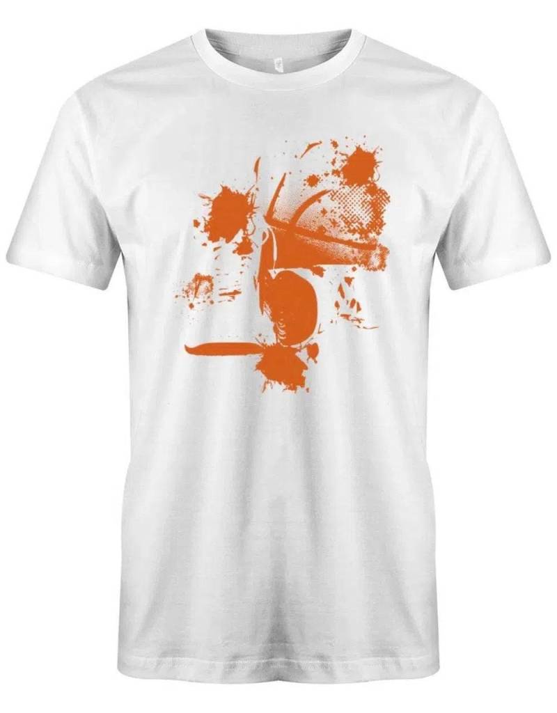 Basketball Schuhe Ball Design - Herren -T-Shirt von myShirtStore