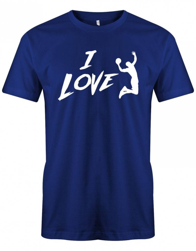 Basketball Shirt - I Love Geschenkidee Für Basketballer von myShirtStore
