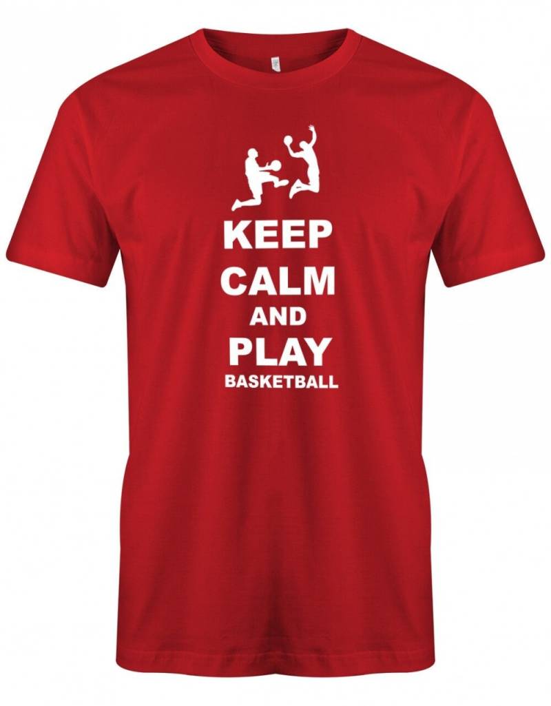 Basketball Shirt - Keep Calm & Play Geschenkidee Für Basketballer Basketball Shirt - Keep Calm & Play Geschenkidee Für Basketballer von myShirtStore