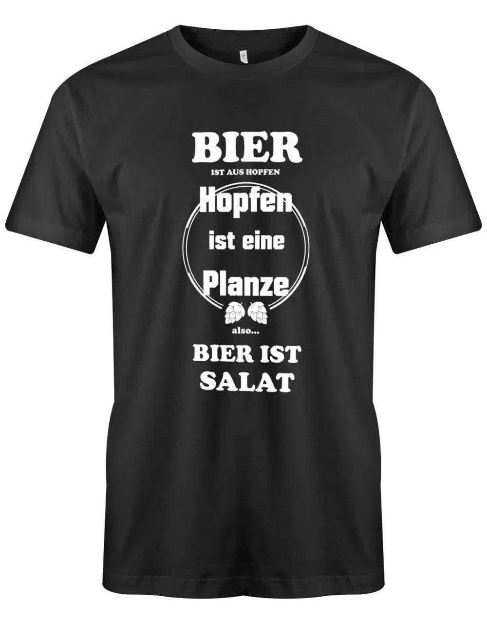 Bier Ist Aus Hopfen Salat - Herren T-Shirt von myShirtStore