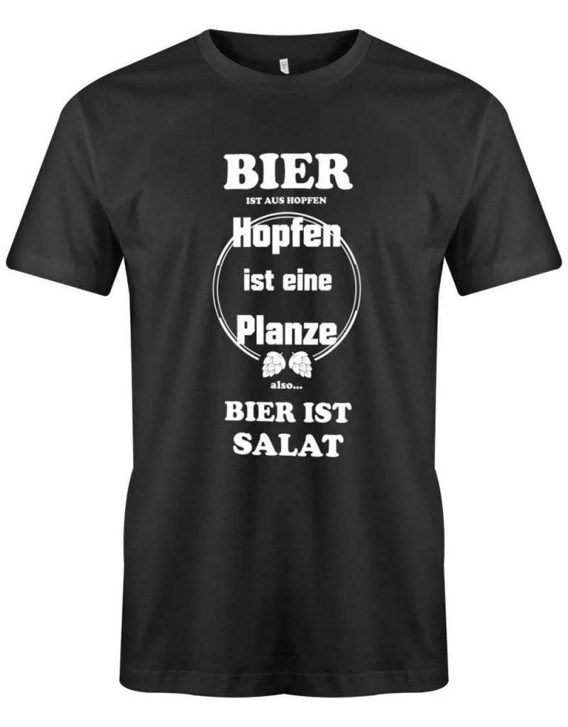 Bier Ist Aus Hopfen Salat - Herren T-Shirt von myShirtStore