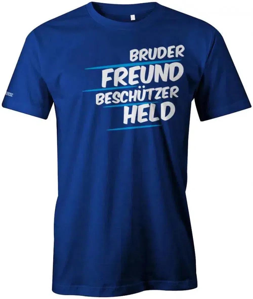 Bruder Freund Beschützer Held - Herren T-Shirt von myShirtStore