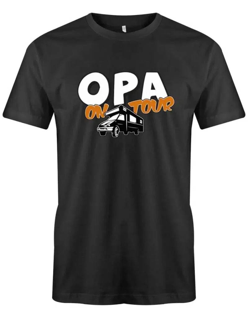 Camper Camping Shirt Für Den Opi - Opa On Tour von myShirtStore