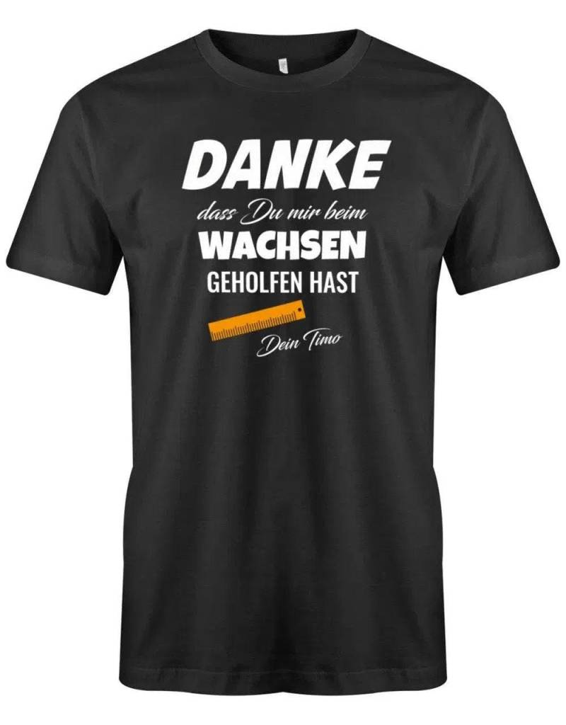 Danke Dass Du Mir Beim Wachsen Geholfen Hast - Lineal Erzieher Geschenk T-Shirt Danke Dass Du Mir Beim Wachsen Geholfen Hast - Lineal Erzieher Geschenk T-Shirt von myShirtStore