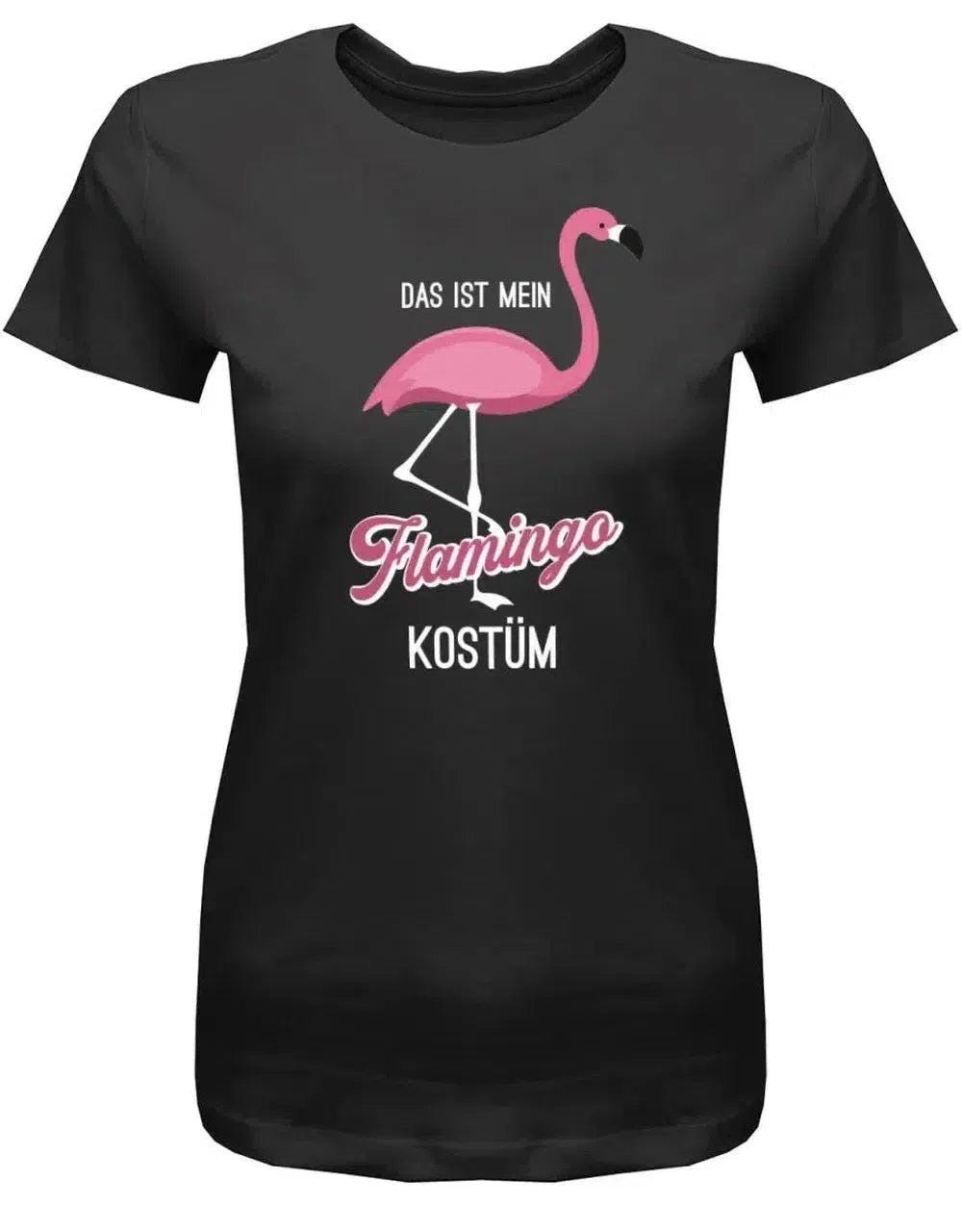 Das Ist Mein Flamingo Kostüm - Fasching & Karneval Damen T-Shirt von myShirtStore