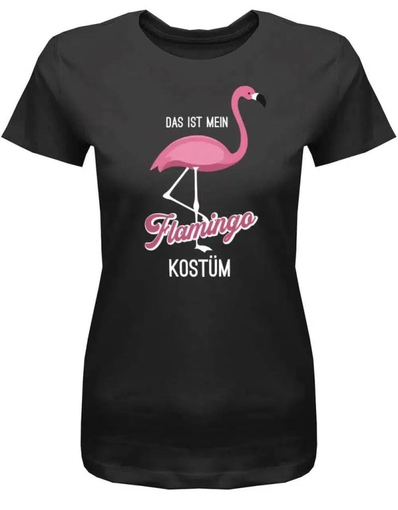 Das Ist Mein Flamingo Kostüm - Fasching & Karneval Damen T-Shirt von myShirtStore