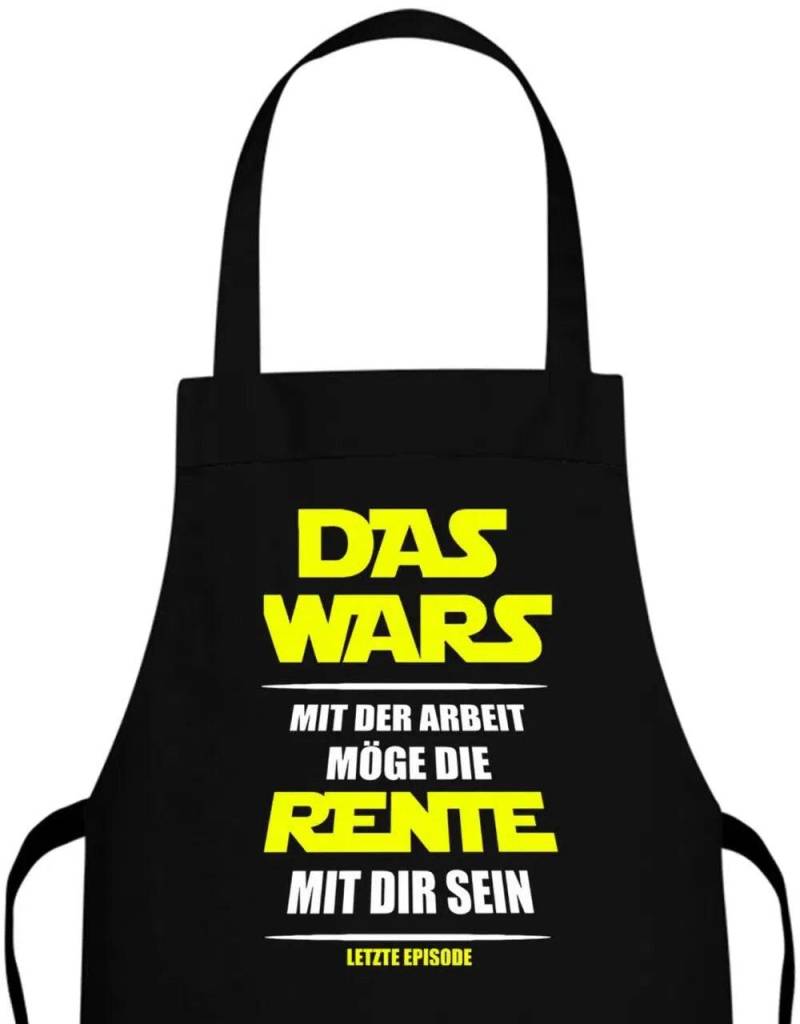 Das Wars Mit Der Arbeit Möge Die Rente Dir Sein - Schürze von myShirtStore