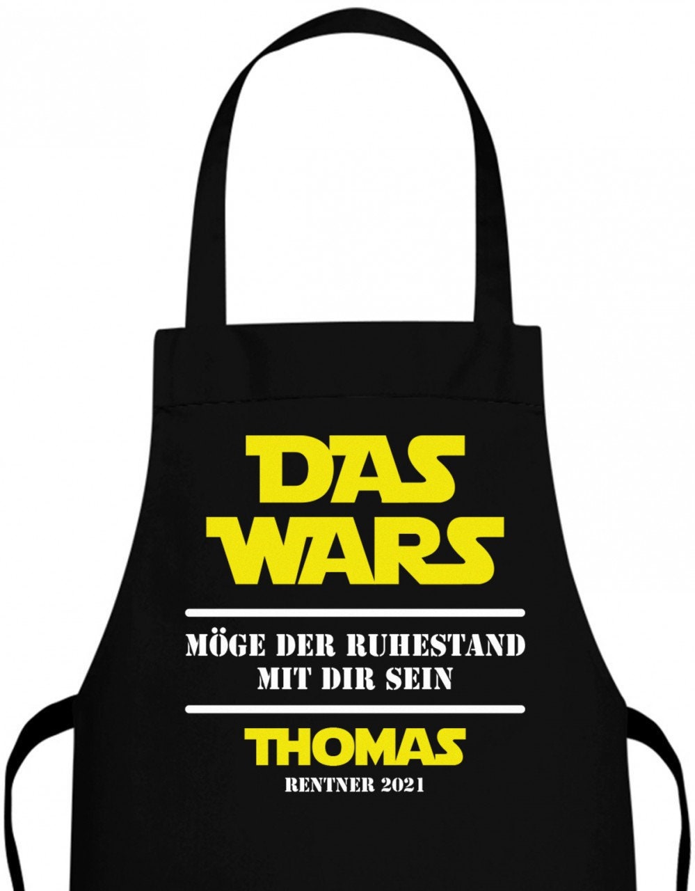 Das Wars Möge Der Ruhestand Mit Dir Sein Wunschname Grillschürze & Kochschürze Das Wars Möge Der Ruhestand Mit Dir Sein Wunschname Grillschürze & Kochschürze von myShirtStore