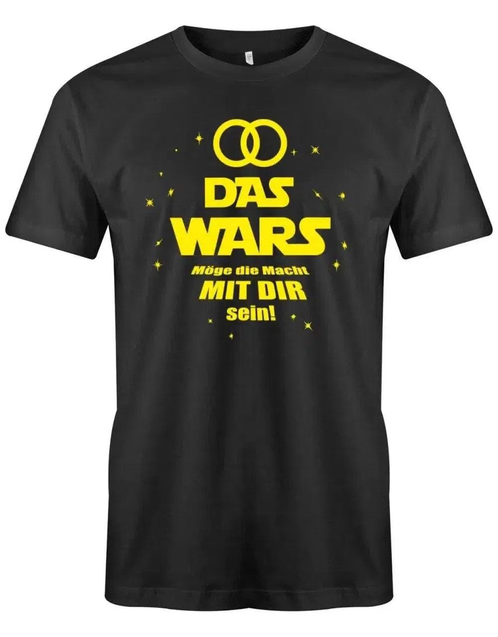 Das Wars Möge Die Macht Mit Dir Sein - Jga Herren T-Shirt von myShirtStore