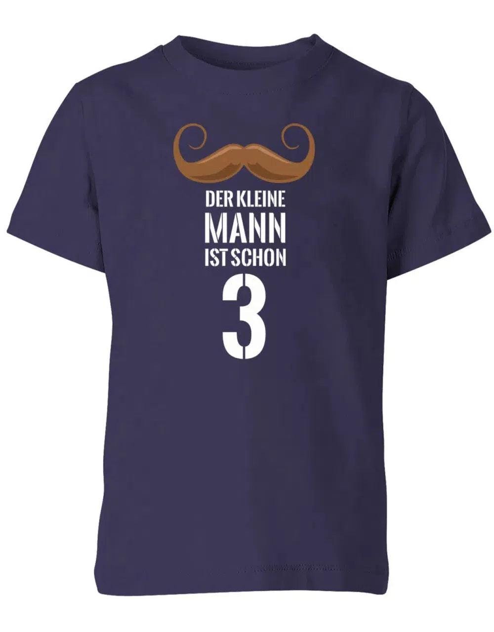 Dieser Kleine Mann Ist Schon 3 Schnurrbart - Kinder T-Shirt von myShirtStore