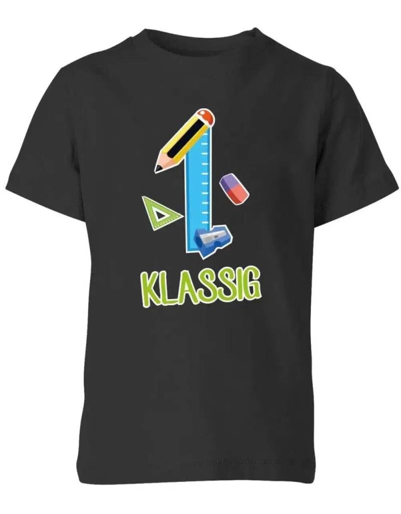 Erst Klassig - Geschenk Zur Einschulung 1. Klasse Schule Kinder T-Shirt von myShirtStore