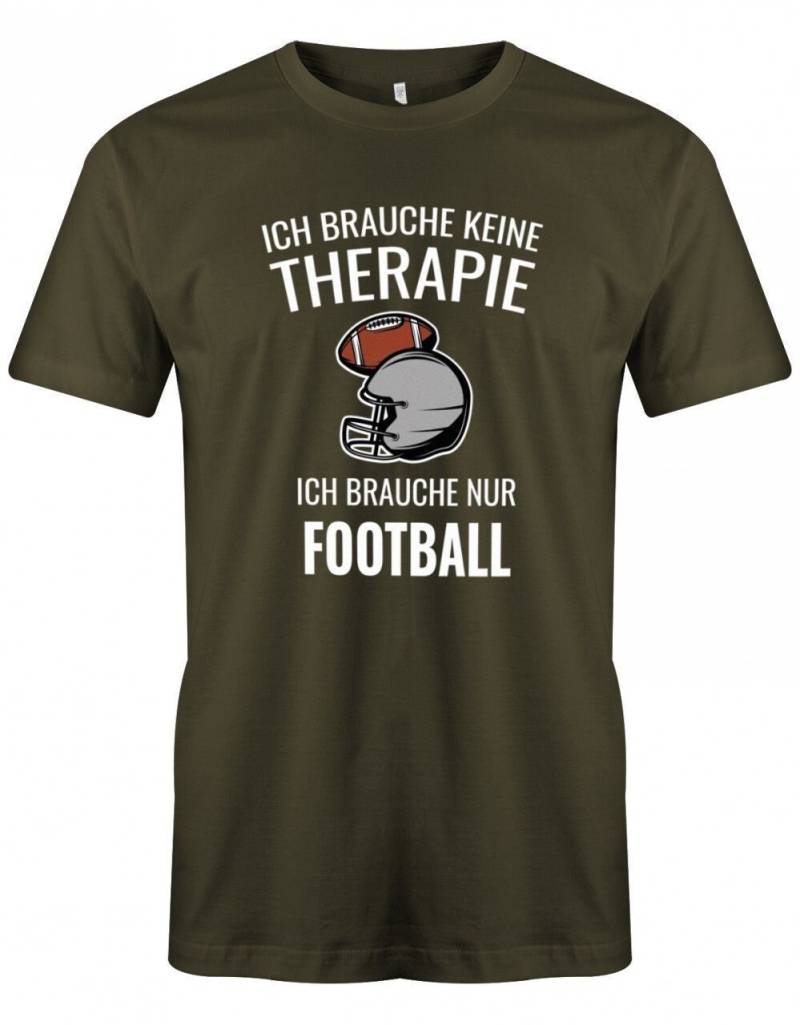 Football Shirt - Ich Brauche Keine Therapie Ich Nur Geschenkidee Für Footballer von myShirtStore