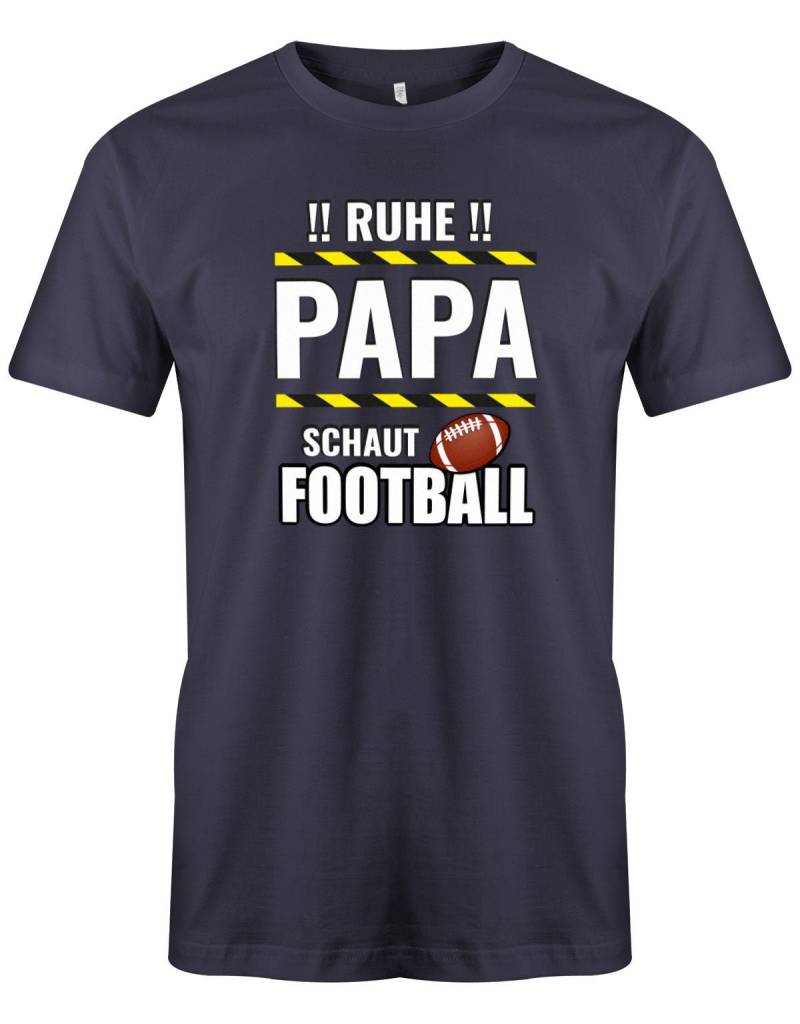 Football Shirt - Ruhe Papa Schaut Geschenkidee Für Footballer Football Shirt - Ruhe Papa Schaut Geschenkidee Für Footballer von myShirtStore