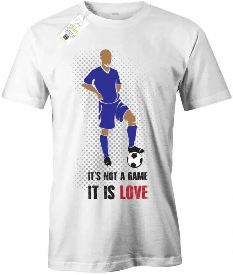 Fußball - Its Not A Game It Is Love Herren T-Shirt von myShirtStore