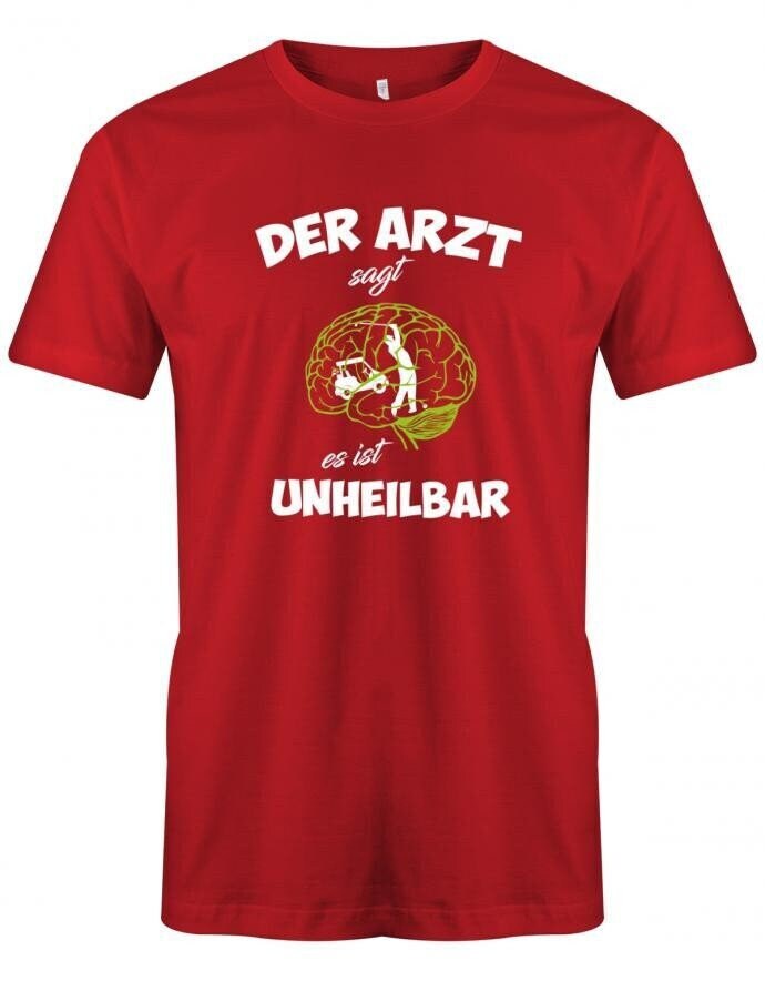 Golf Shirt - Der Arzt Sagt Es Ist Unheilbar Golfer Geschenkidee Für von myShirtStore