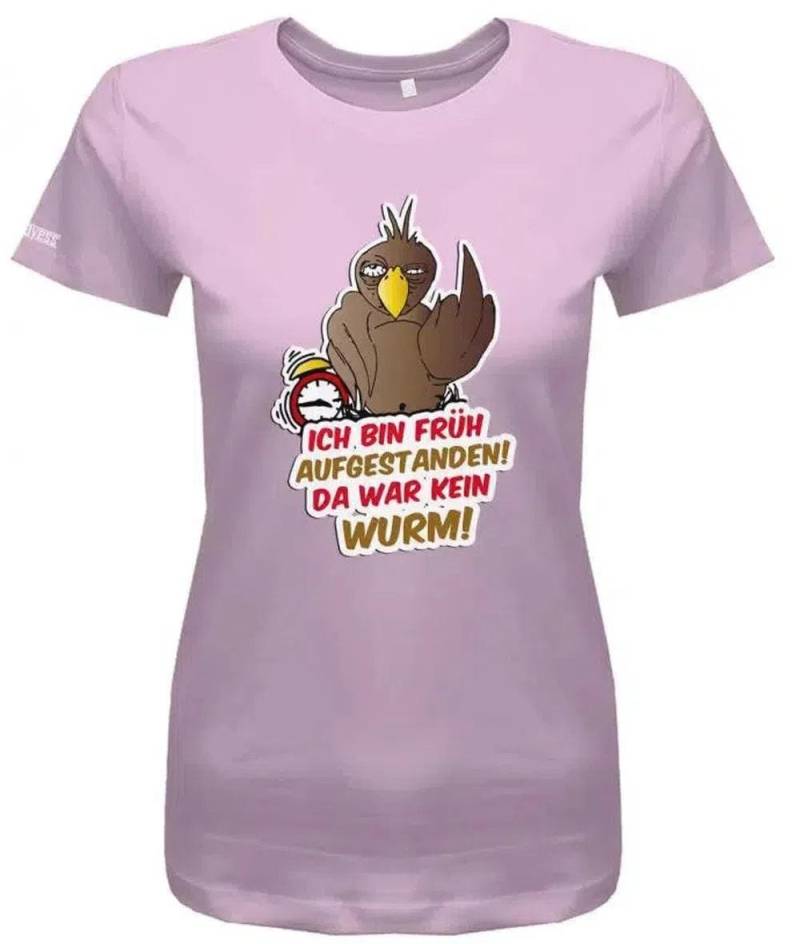 Ich Bin Früh Aufgestanden Da War Kein Wurm - Damen T-Shirt von myShirtStore