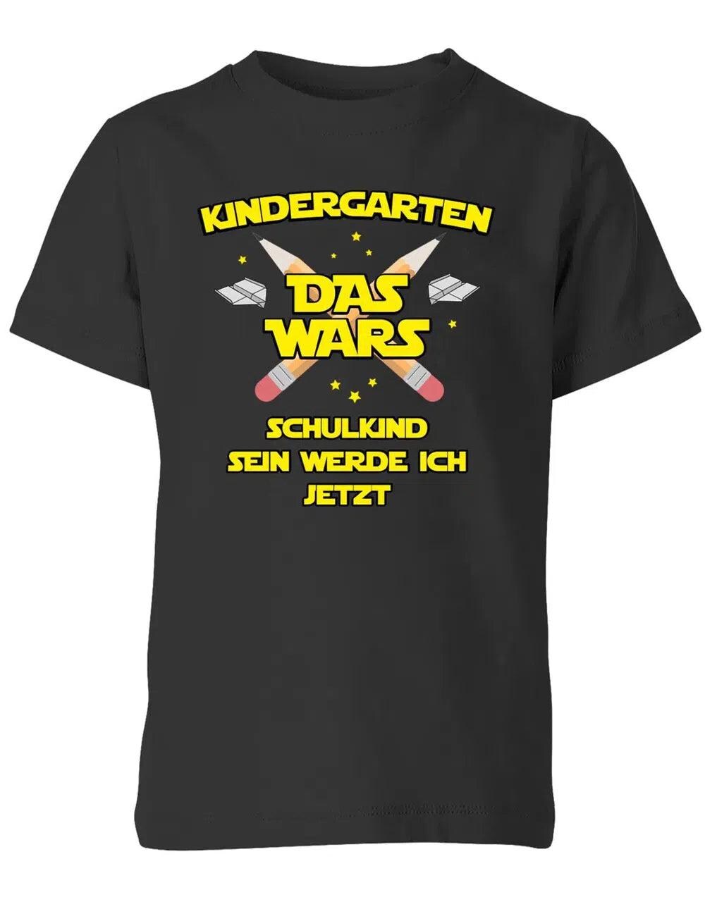 Kindergarten - Das Wars Schulkind Sein Werde Ich Jetzt Kita Abgänger Shirt Kindergarten - Das Wars Schulkind Sein Werde Ich Jetzt Kita Abgänger Shirt von myShirtStore